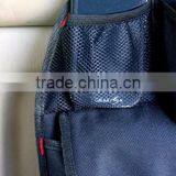 Car Auto Front or Back Seat Organizer Travel Storage Bag Black Color thumbnail-5