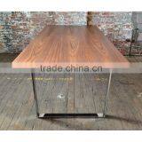 Outdoor Dining Table With Stainless Steel Base thumbnail-2