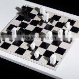 2017 Factory Wholesale Custom Acrylic Chess Set,colored Glass Chess Sets, 3D Marble Chess Set thumbnail-5
