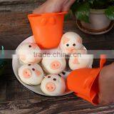 Colorful Animal Shape Silicone Oven Rack Guard Oven Glove Mit thumbnail-5