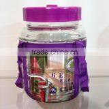 High Quality Clear Glass Container With Tap thumbnail-1
