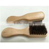 Wild Boar Bristle Brush Brush With a Handle for Men, Schima Superba Beard Brush Can be Carved Logo thumbnail-5
