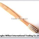 Small Head Eco-friendly Bamboo Toothbrush thumbnail-1