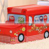 Fabric Corvered Storage Boxes With Lids,non Woven Fabric Storage Bins, Foldable Storage Packing Box With Lid and Handle thumbnail-4