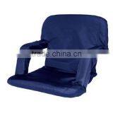 Black Portable Chair Sports Stadium Seat thumbnail-5