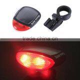 2016 New Hot Bicycle Bike Cycling Solar Energy Strobe Flash LED Rear Tail Safety Light Lamp thumbnail-1