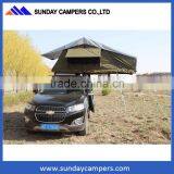 Hard Shell Canvas Camping Roof Top Tent for Sale thumbnail-1