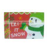 Christmas Satan Tempered Glass Unbreakable Glass Cutting Board thumbnail-2