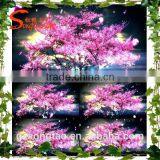 For Wedding Decor Customize Plastic Cherry Blossom Tree Artificial Indoor Wedding Cherry Blossom Tree thumbnail-5