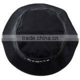 2015 New Design OEM 100% Cotton Black Bucket Hat thumbnail-6