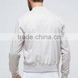 2017 Xinlan High Quality New Design Durable 100% Cotton White Rib Cuffs Running Casual Men Jumper Jacket thumbnail-2