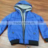Cheap Padded Double Zipper Jacket Stock Clothes Wholesale thumbnail-1