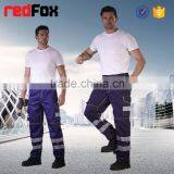 Multi Pockets Workwear hi Vis Safety Cargo Pants thumbnail-1