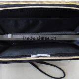 Fashion Hot High Quality pu Leather Rivets Zipper Wallet thumbnail-3