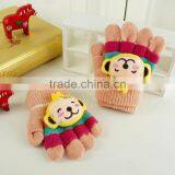 TC13024 Cheap Cute Animal Pattern Winter Warm Kids Gloves New Fashion Knit Kids Finger Gloves thumbnail-3