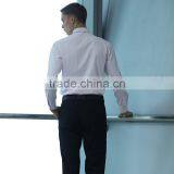 Man Light Blue Long Sleeve Formal 3 Plus Size Shirt Model Men Dress Shirts thumbnail-5
