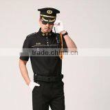 Black Security Guard Uniform Design German Military Uniform