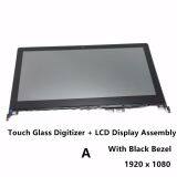 New Touch Glass Digitizer + LCD Display Assembly + Bezel N140BGE-EB3 LP140WF3-SPL1 For Lenovo Flex 2 14 20404 Flex 2 14D thumbnail-3