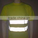 100% Polyester Birdeye hi Vis Safety T-shirt With Short Sleeve thumbnail-4