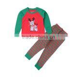 Wholesale Christmas Long Sleeves Children Pyjamas Cartoon Boys thumbnail-4