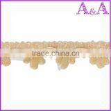 Fashion Rhinestone and Beading Trim by the Yard, New Design Beads Crystal Decorative Trim Wholesale, Trimmings for Dresses thumbnail-5