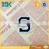 Black Letters A-Z Embroidered Motif Applique Iron On Patches Patch Sew Clothing thumbnail-6