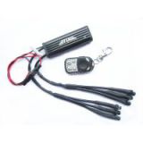 Single Color Dual-way Control Box Female Plug 6 Ch Output For Motorcycle LED Lights