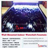 Wall Mounted Glass Fountain Aluminum Fountain Wall Decor Wall Fountain thumbnail-3