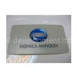 UV Resistance Epoxy Customized Name Plates PU Dome Sticker With Silk Printing