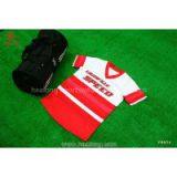 Red Color Youth Baseball Jersey Top Uniform Shirts thumbnail-3