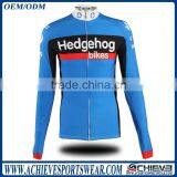 2017 Wholesale Custom Jacket Uniforms, Long Sleeve Cycling Jersey