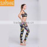 Hot Selling Polyester Spandex Sportswear Dog Printing Sets Yoga Clothing thumbnail-2