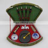 Fan Brocade Box, 21.5x14.5x3.8cm Chinese Calligraphy Set thumbnail-2