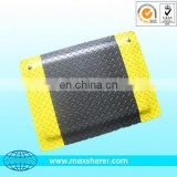 12 years esd anti-fatigue floor mat pad with yellow margin manufacturer