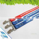 High Quality Dye Printing Lanyards With Single Metal Hook, Soft Material Lanyard With Logo Custom thumbnail-4