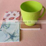 DIY Sublimation Ceramic Serving Set Coaster, Cork Coaster Backing thumbnail-6
