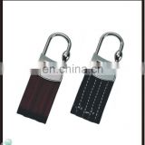 2014 hot sell initial leather keychain
