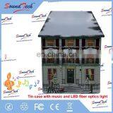 High Quality Tin Can Factories Metal Tin Can With Music and LED Fiber Optics Light up thumbnail-2