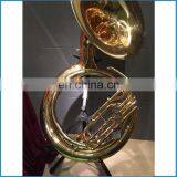 Gold Lacquer Bb Key Sousaphone, c Key China Sousaphone, Brass Sousaphone thumbnail-4