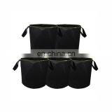 Felt Planter Grow Bag White and Black thumbnail-6