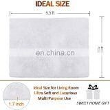 Super Soft Modern Shag Area Rugs Fluffy Living Room Carpet White Fur Carpet Rug thumbnail-2