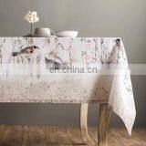 Cotton Linen Fabric Wrinkle Free Anti-Fading Dust-Proof Washable Tabletop Decoration for Kitchen Party thumbnail-2