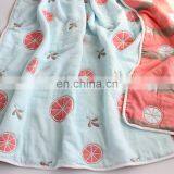 Mothers Wise Choice 10 Layers 100 Cotton Gauze Soft Warm Breathable Muslin Nontoxic Baby Wrap Swaddle Blanket With Small MOQ thumbnail-6