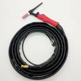 CE Certification Popular TIG WP-17 Gas Cooled Red Handle Welding Torch With High Quality