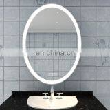 Hot Selling Anti-fog Makeup Bathroom Bronze Glass Mirror With Led Demister thumbnail-3