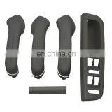 Free Shipping! For VW Golf MK4 Gray Inner Door Grab Handle Cover Switch Bezel Trim 5pcs thumbnail-1