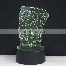 Promotion Gifts Custom 3D Creative Light Acrylic Illusion Night Lamp thumbnail-5