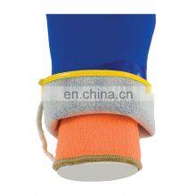 Anti Oil Acid Proof Cotton Liner PVC Sandy Work Gloves For Fishing Durain thumbnail-5