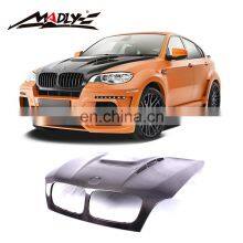 2008- 2014 Body Kits for BMW X6 X6M E71 Body Kit M2 Style Wide Body Central Exhaust With Square Cover Kit for BMW X6M thumbnail-3