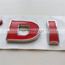Custom 3D Plastic Nameplate Auto Lettering Decals Car Badge Emblem For TDI thumbnail-2